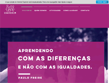 Tablet Screenshot of grupochaverim.org.br